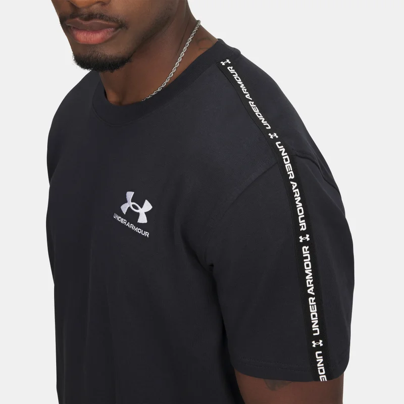 Under Armour Black Men's Icon Taping T-Shirt for Men | Best Price UAE